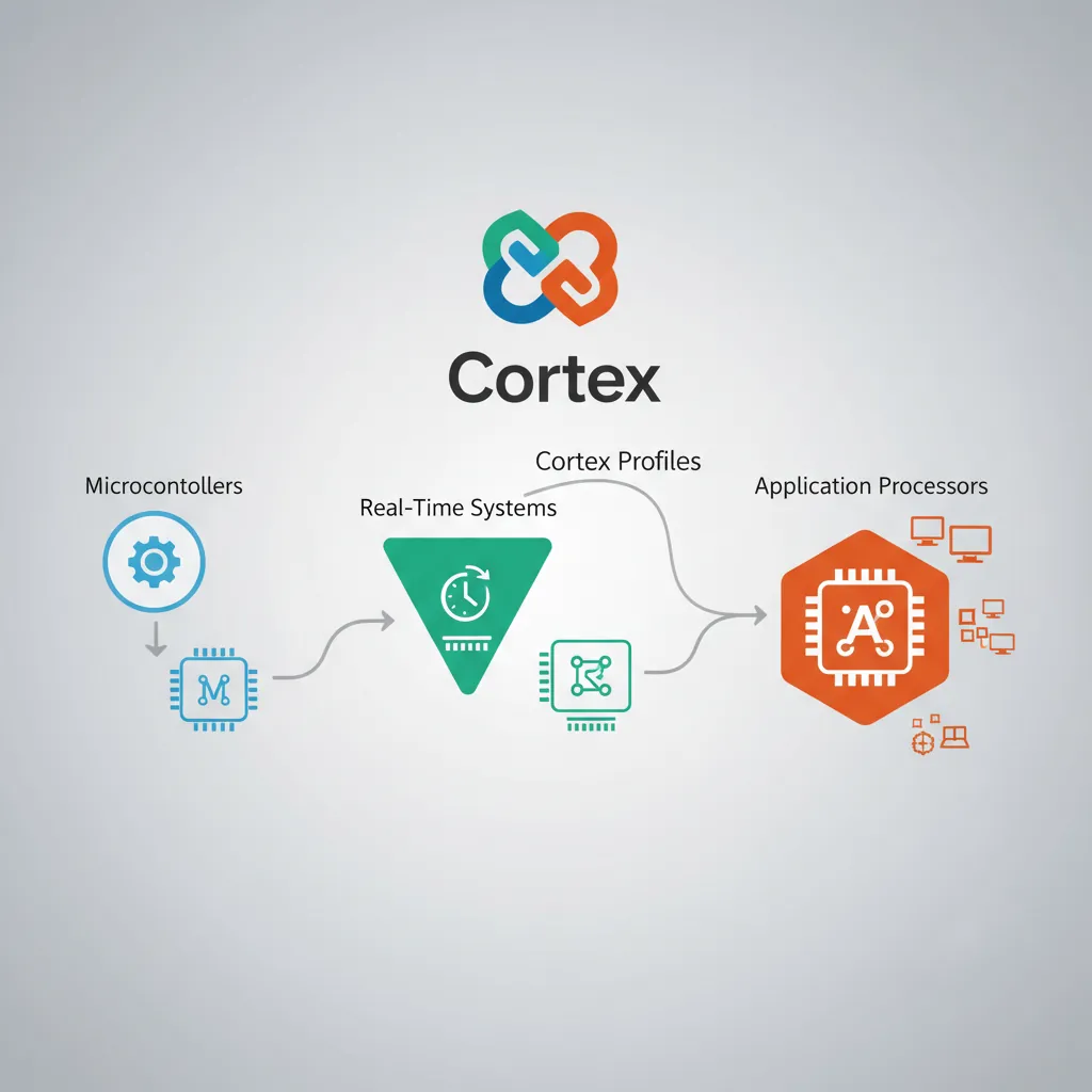 ARM Cortex-M, Cortex-R, and Cortex-A profile comparison