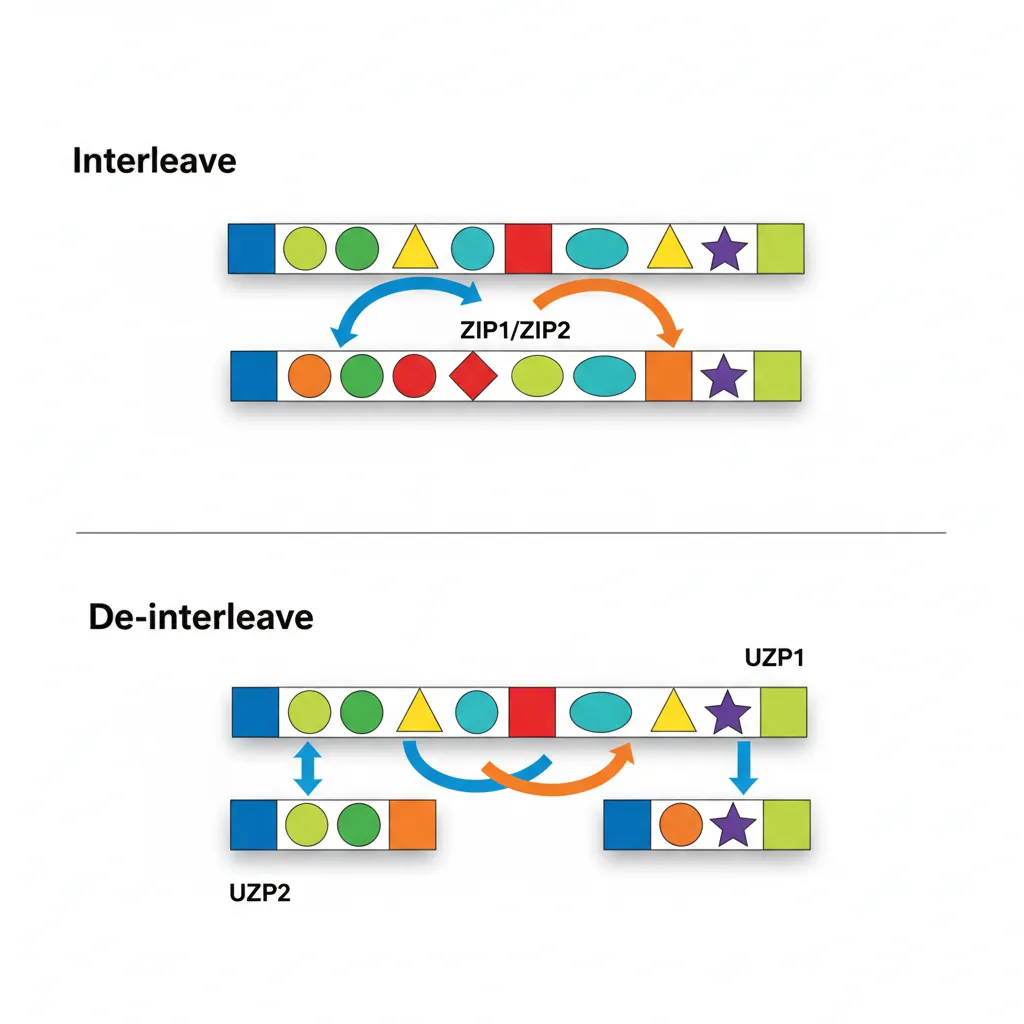 ZIP1/ZIP2 interleave and UZP1/UZP2 de-interleave permutation operations on 4S lanes