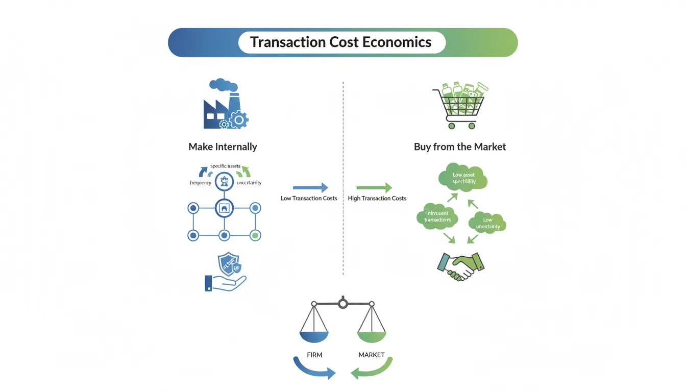 Transaction cost economics: make versus buy decision framework