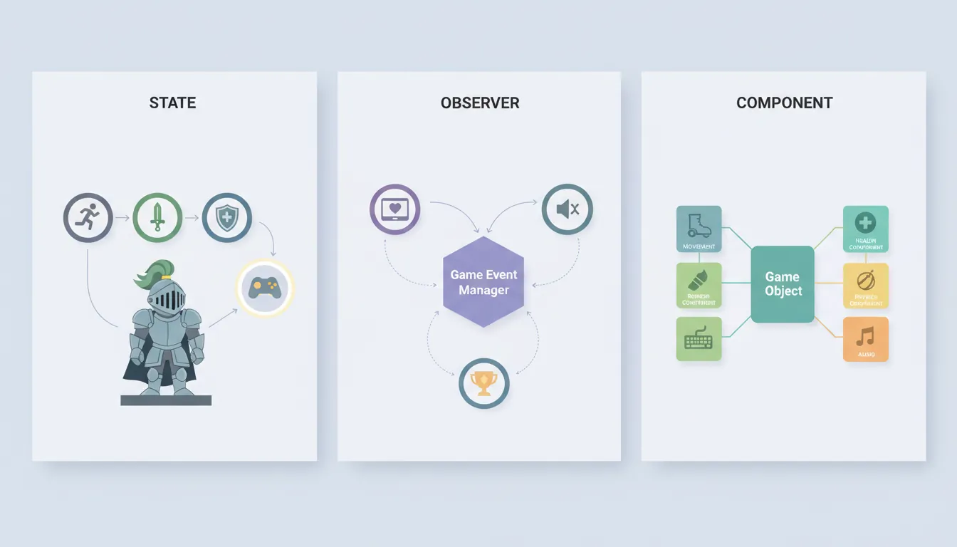 Essential game programming design patterns overview